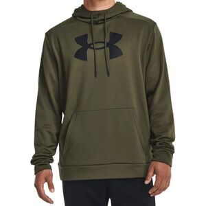 Under Armour UA Fleece Big Logo Graphic Hoodie‎ Mens Size S Marine Od Green
